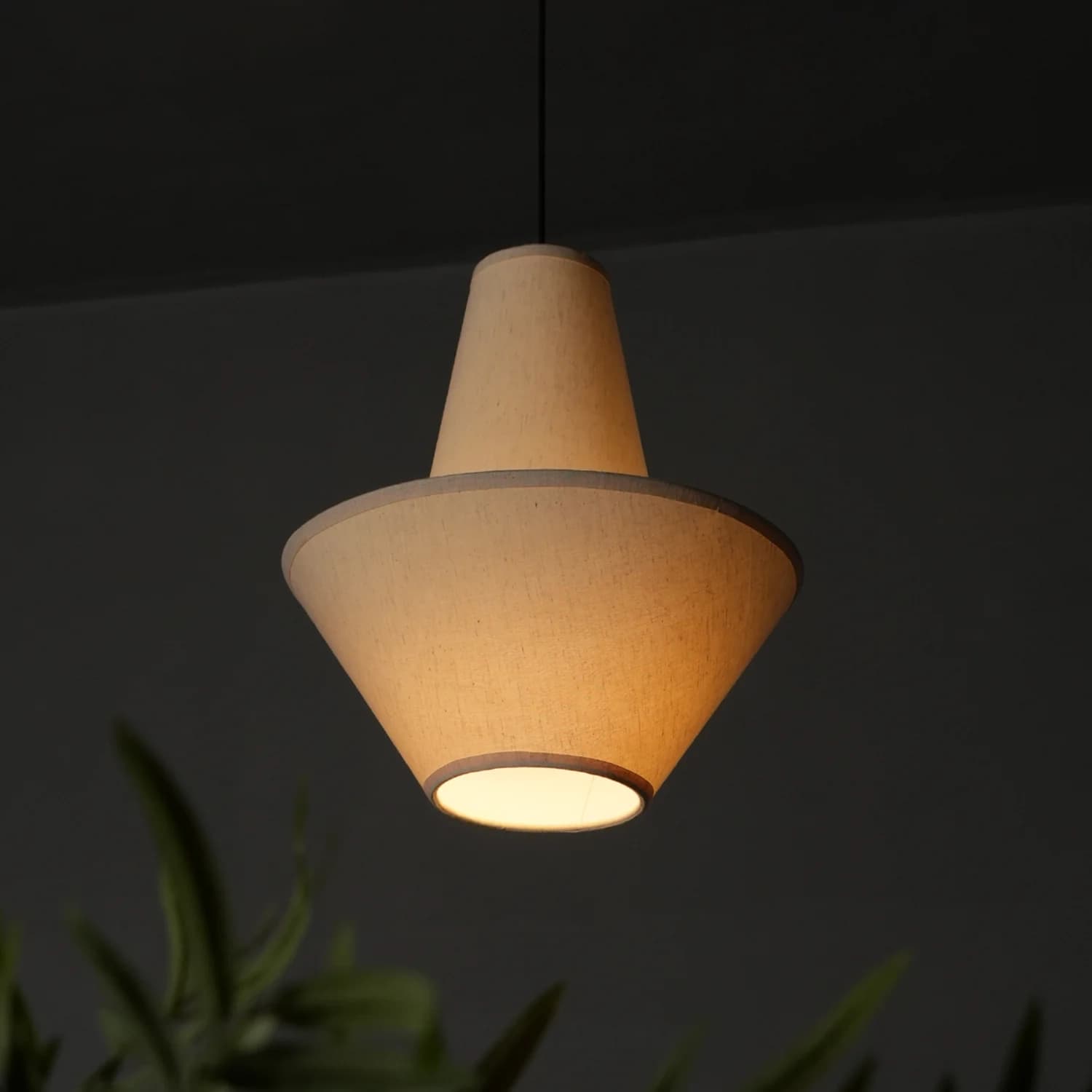Modern Wooden Pendant Light for Home Decor | Minimal Hanging Ceiling Lamp for Living Room, Dining & Bedroom